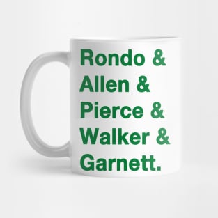 2000's Celtics Green Mug